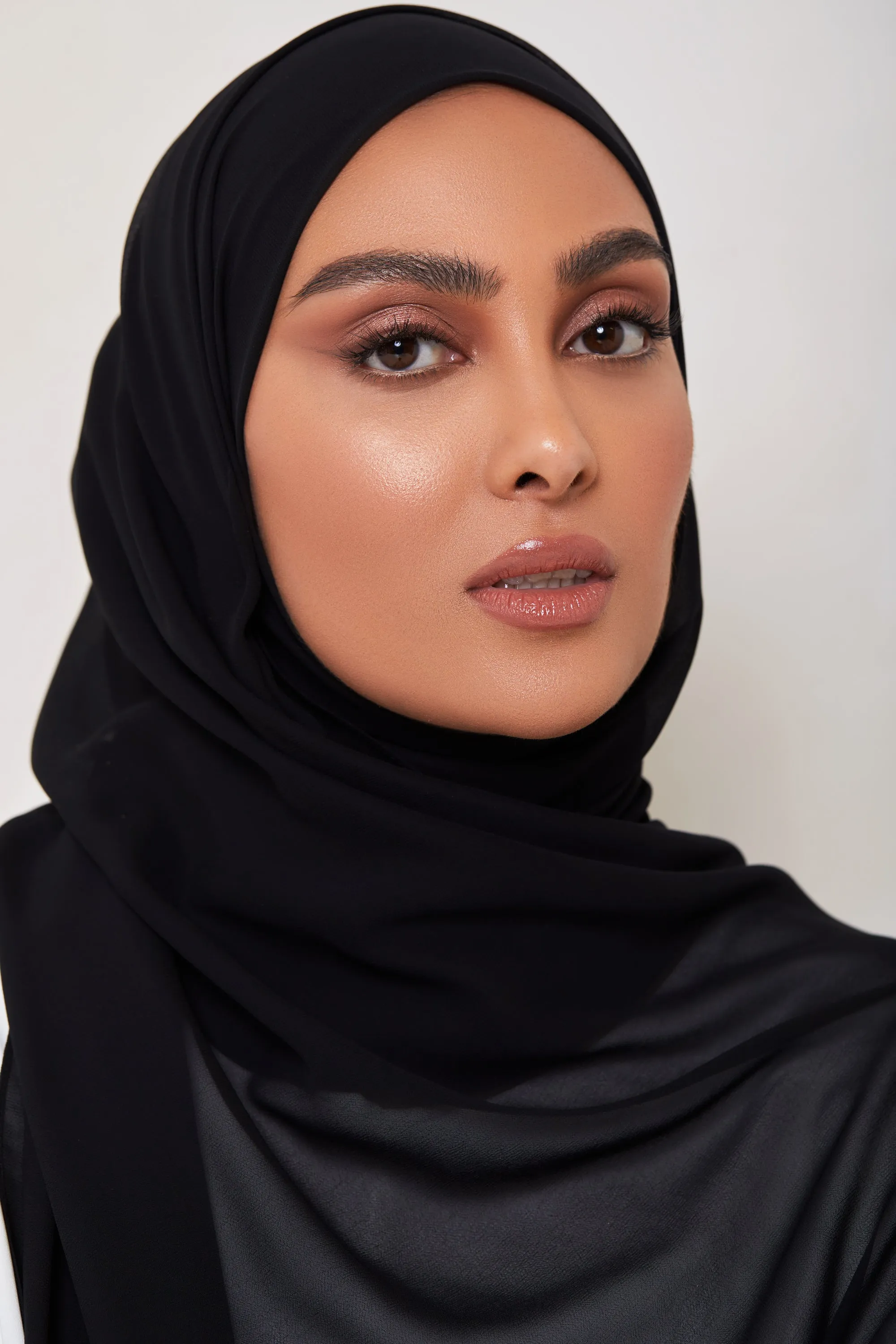 Chiffon LITE Hijab - Iris Storm