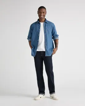 Chris Denim Shirt - Medium Stone