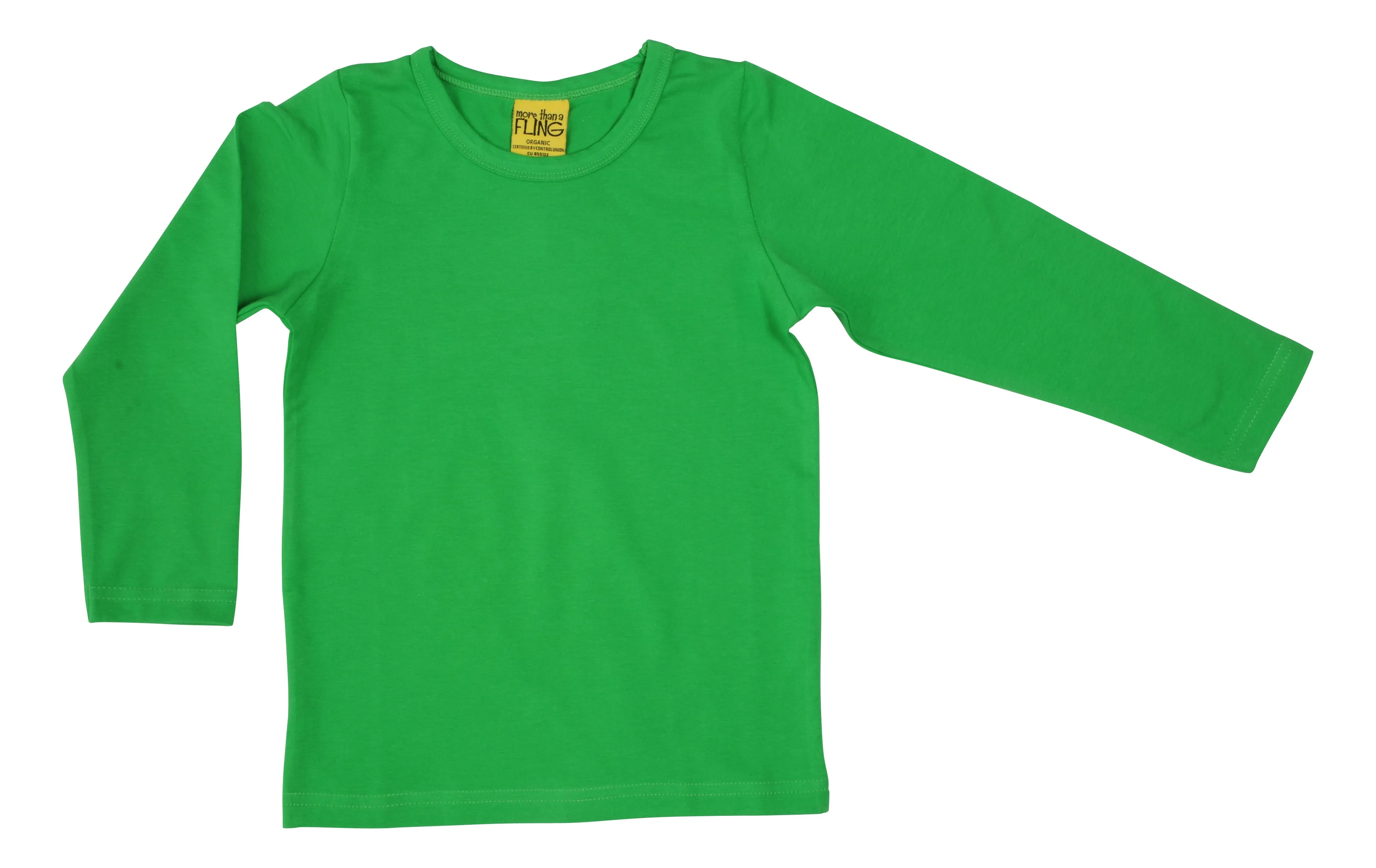 Classic Green/Kakariki Long Sleeve Top (2-4 & 8-12 years)