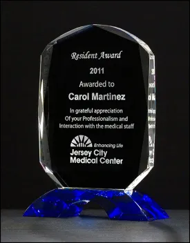 Cobalt Diamond Rec. Series Crystal Award