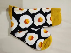 Colourful socks - breakfast