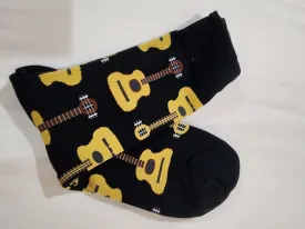 Colourful socks - guitars