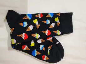 Colourful socks - ice cream