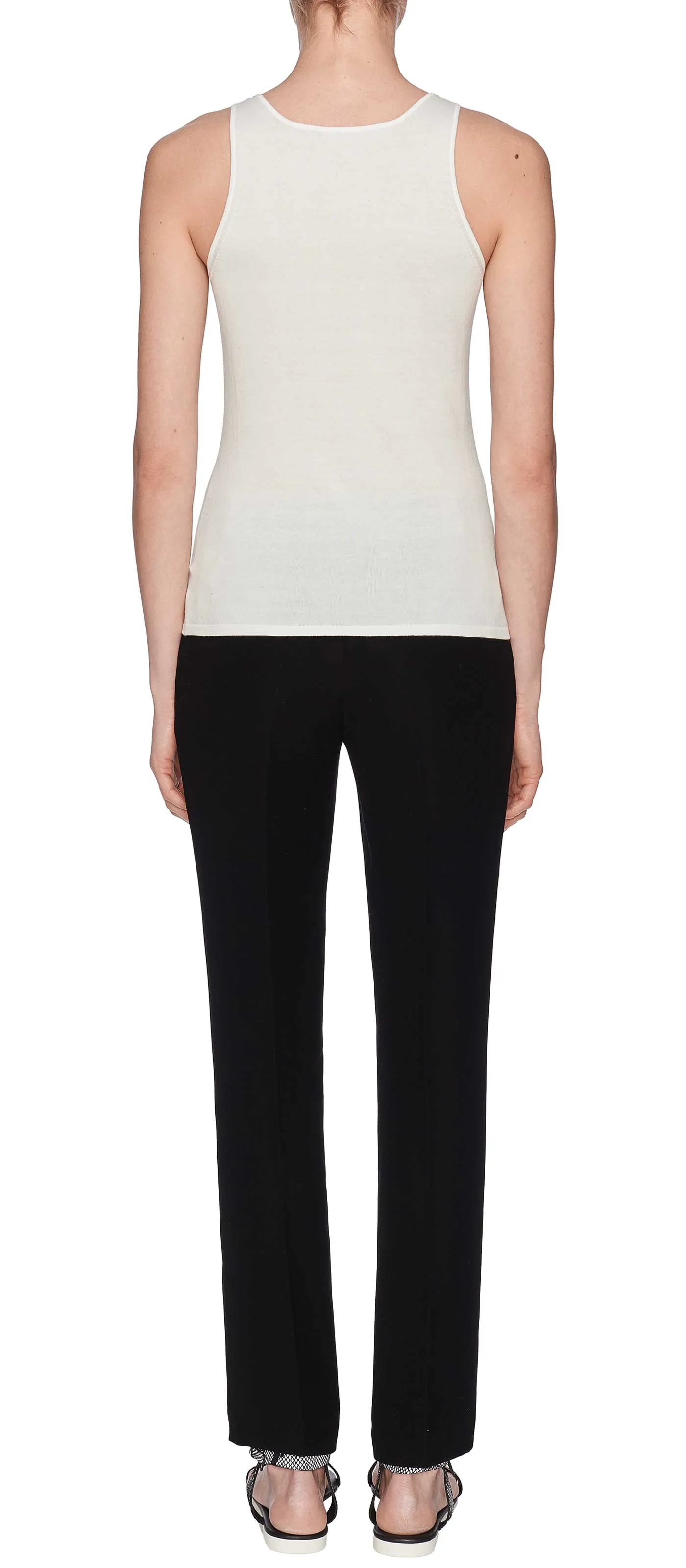 COTTON CREWNECK TANK
