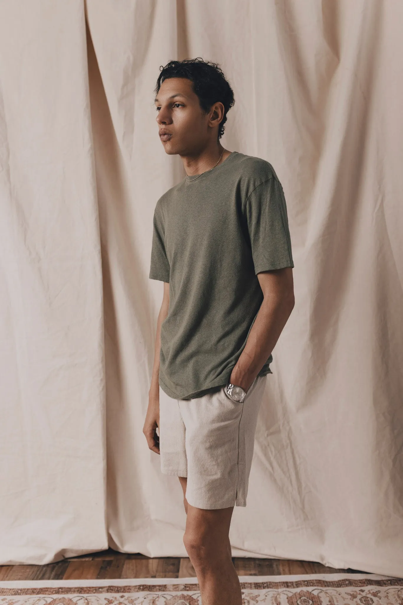 Cotton Linen Tee