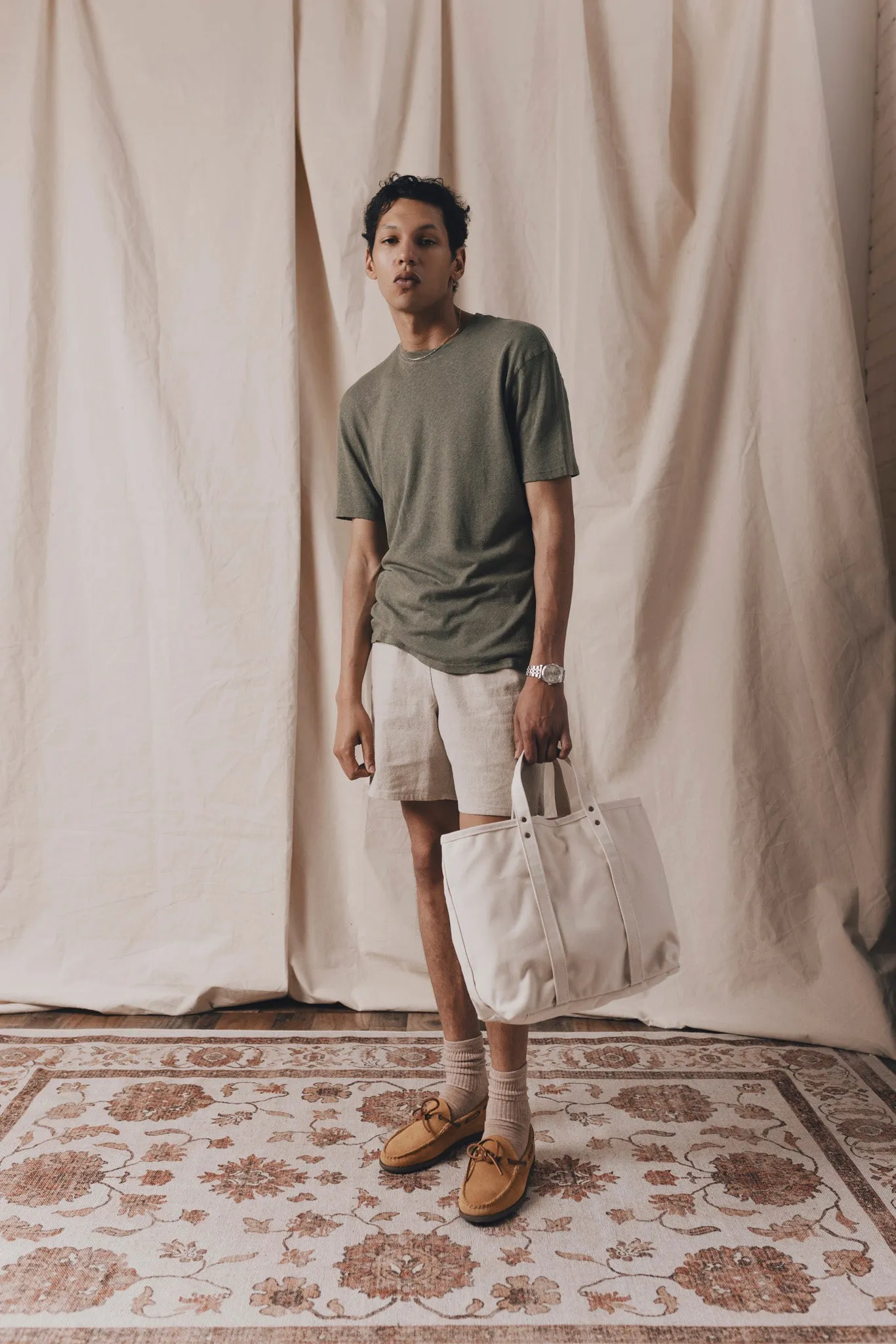 Cotton Linen Tee