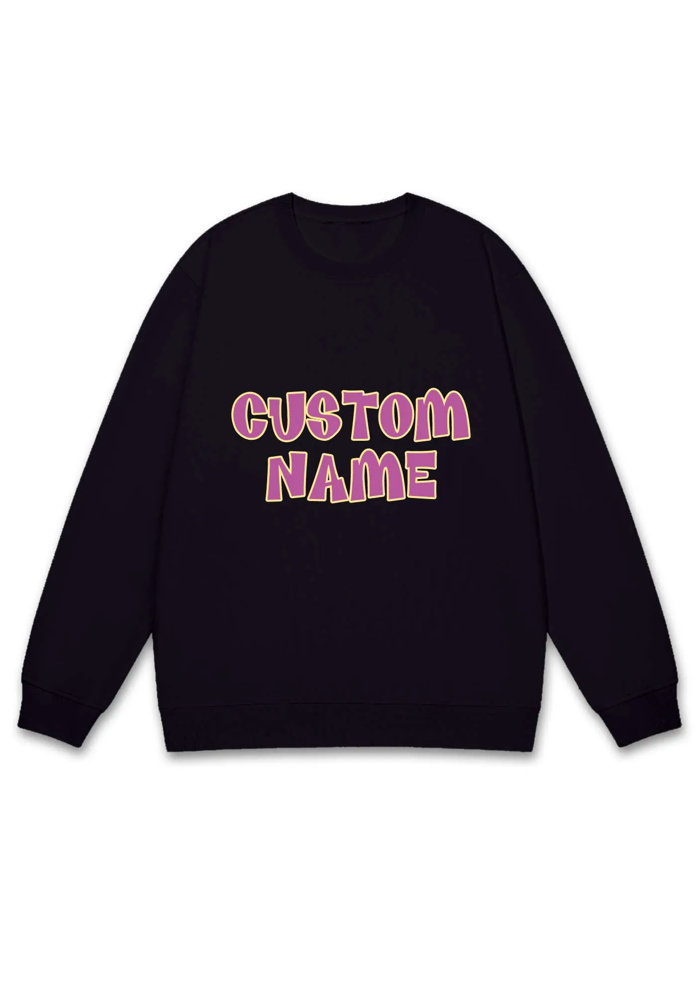 Custom Name Design Y2K Sweatshirt Cherrykitten