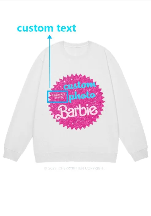 Custom Photo&Text Y2K Sweatshirt Cherrykitten