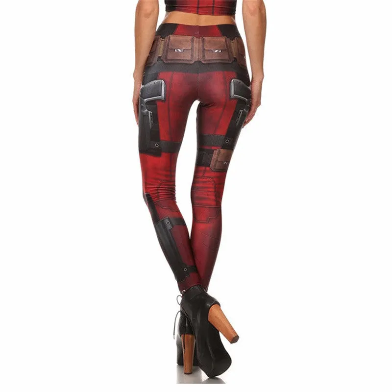 DEADPOOL Compression Leggings for Women