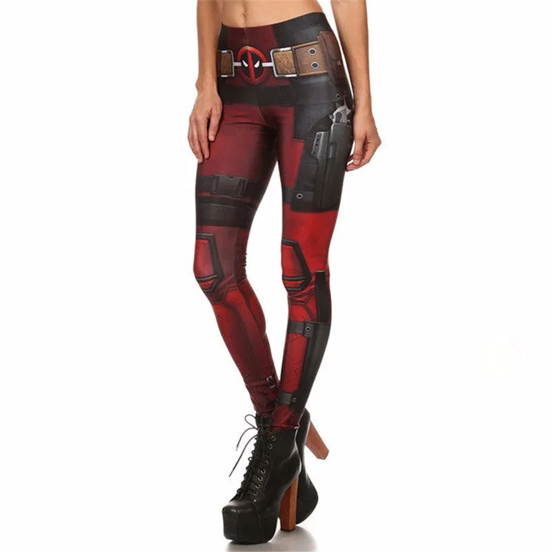 DEADPOOL Compression Leggings for Women