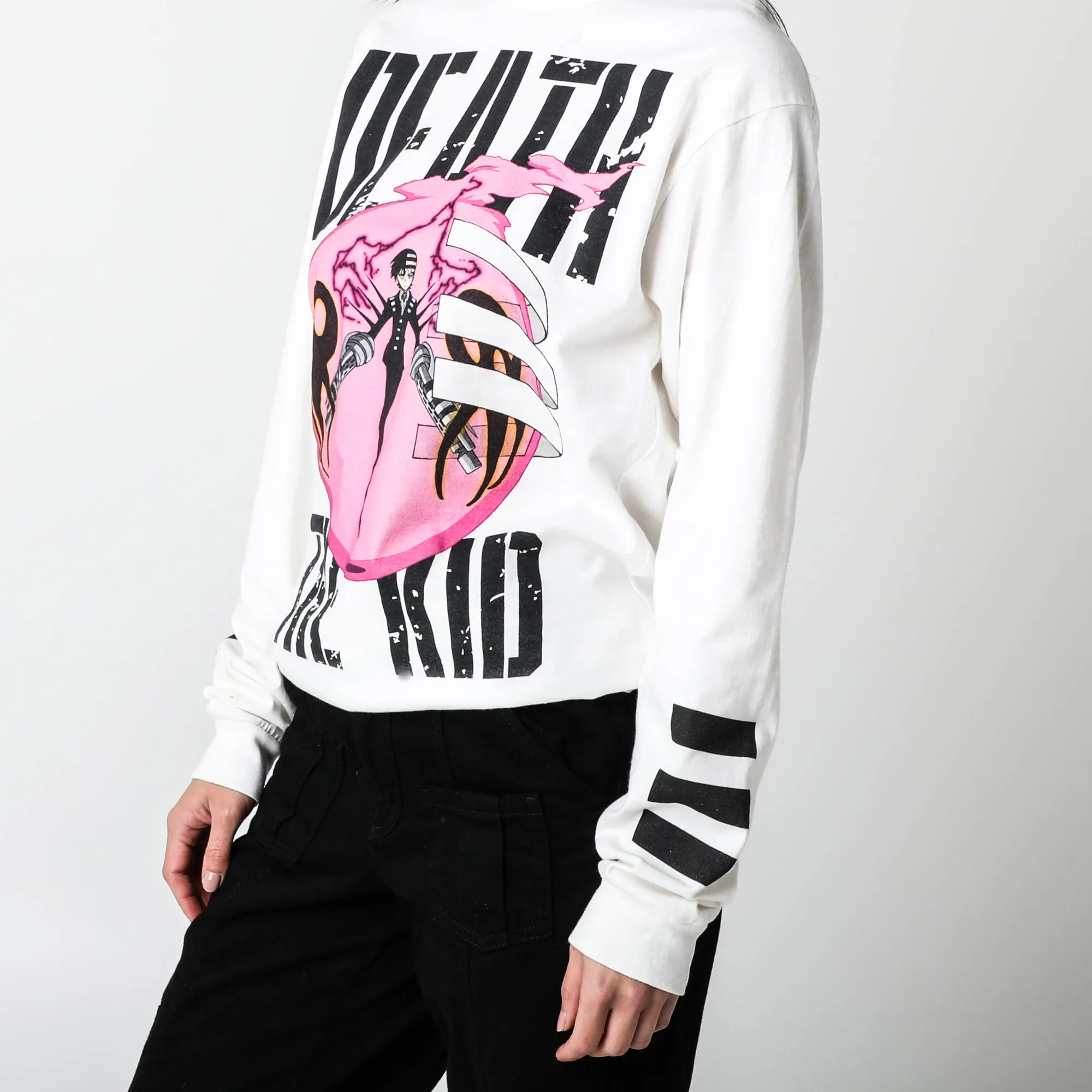 Death The Kid Empowered White Long Sleeve