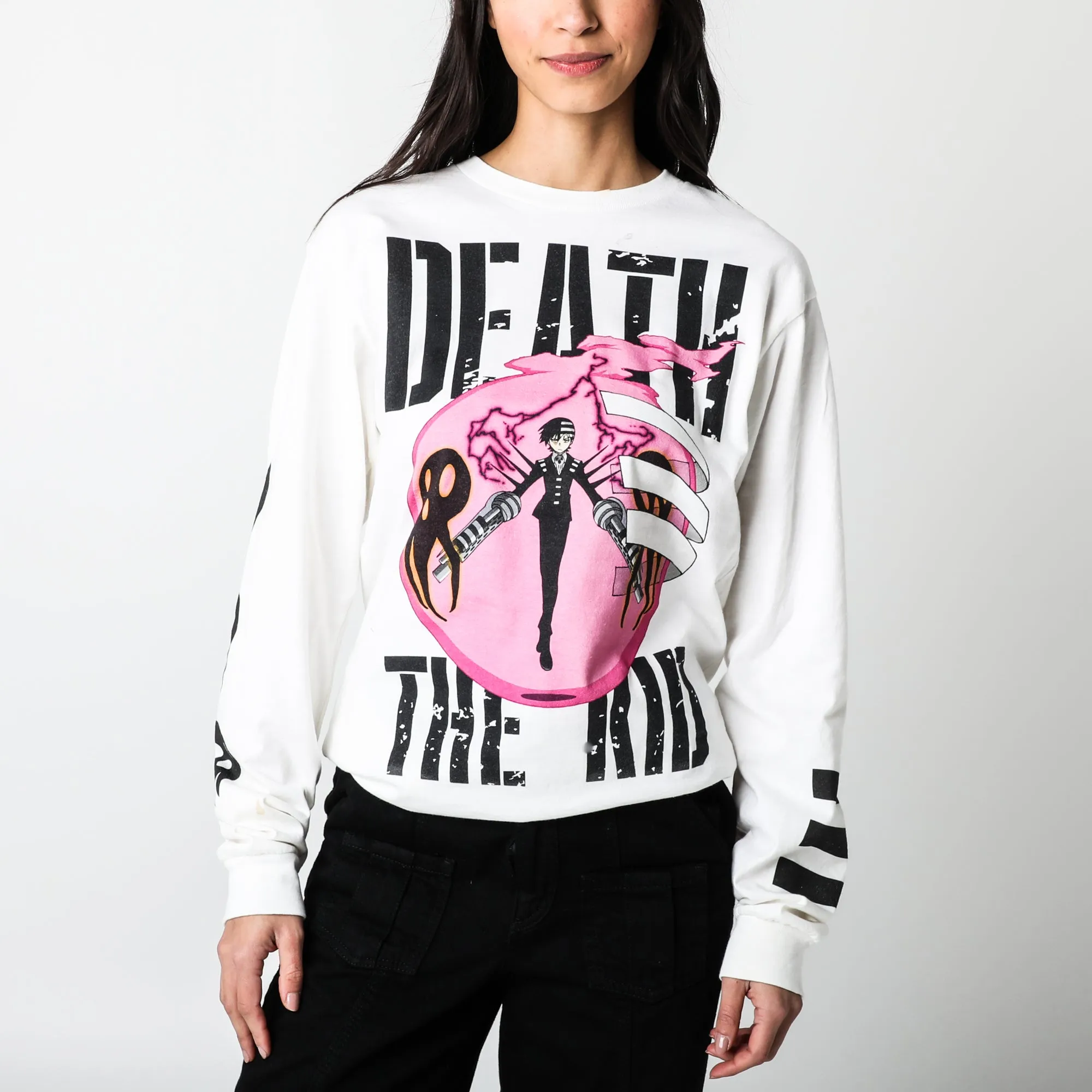 Death The Kid Empowered White Long Sleeve