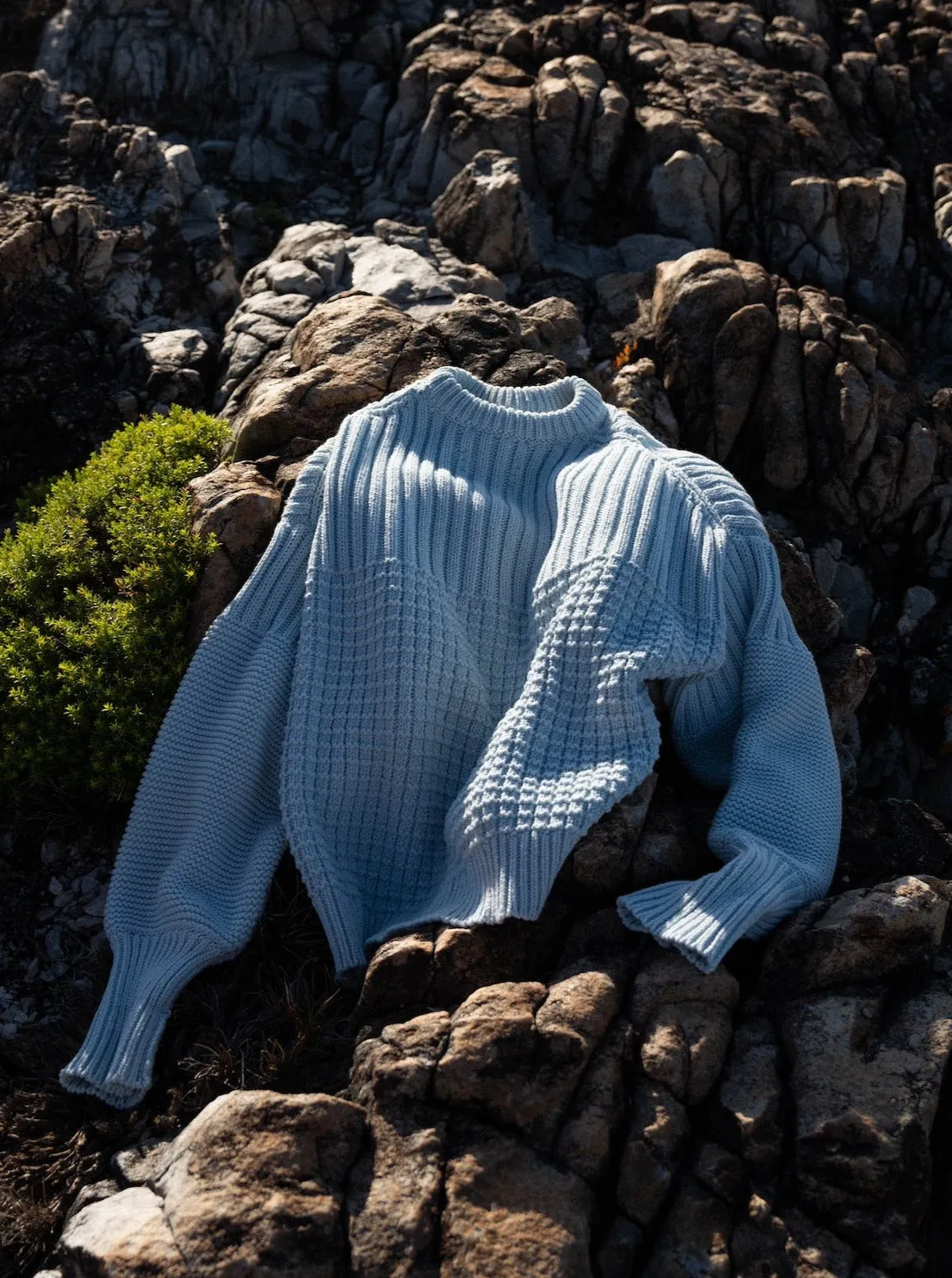 Delčia Cotton Sweater - Dew