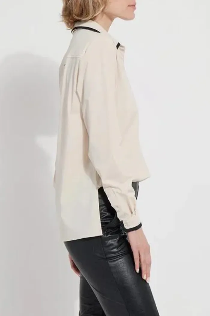 Diana Shirt with Contrast Trim
