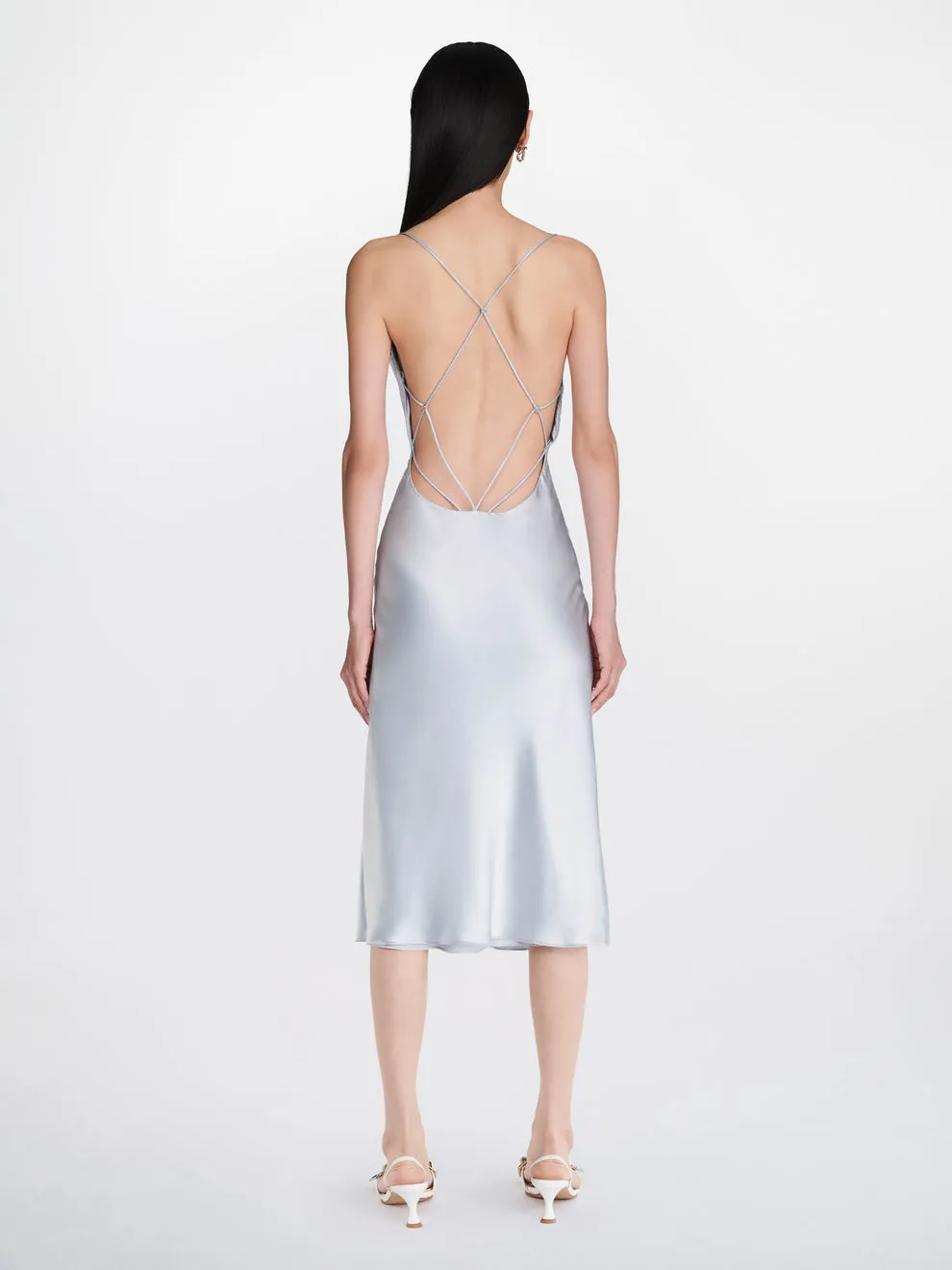 DL - RIVET COWL DRESS