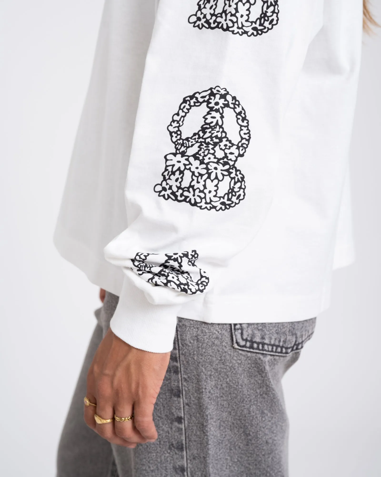Dr. Denim Lily Longsleeve Off White Peaces