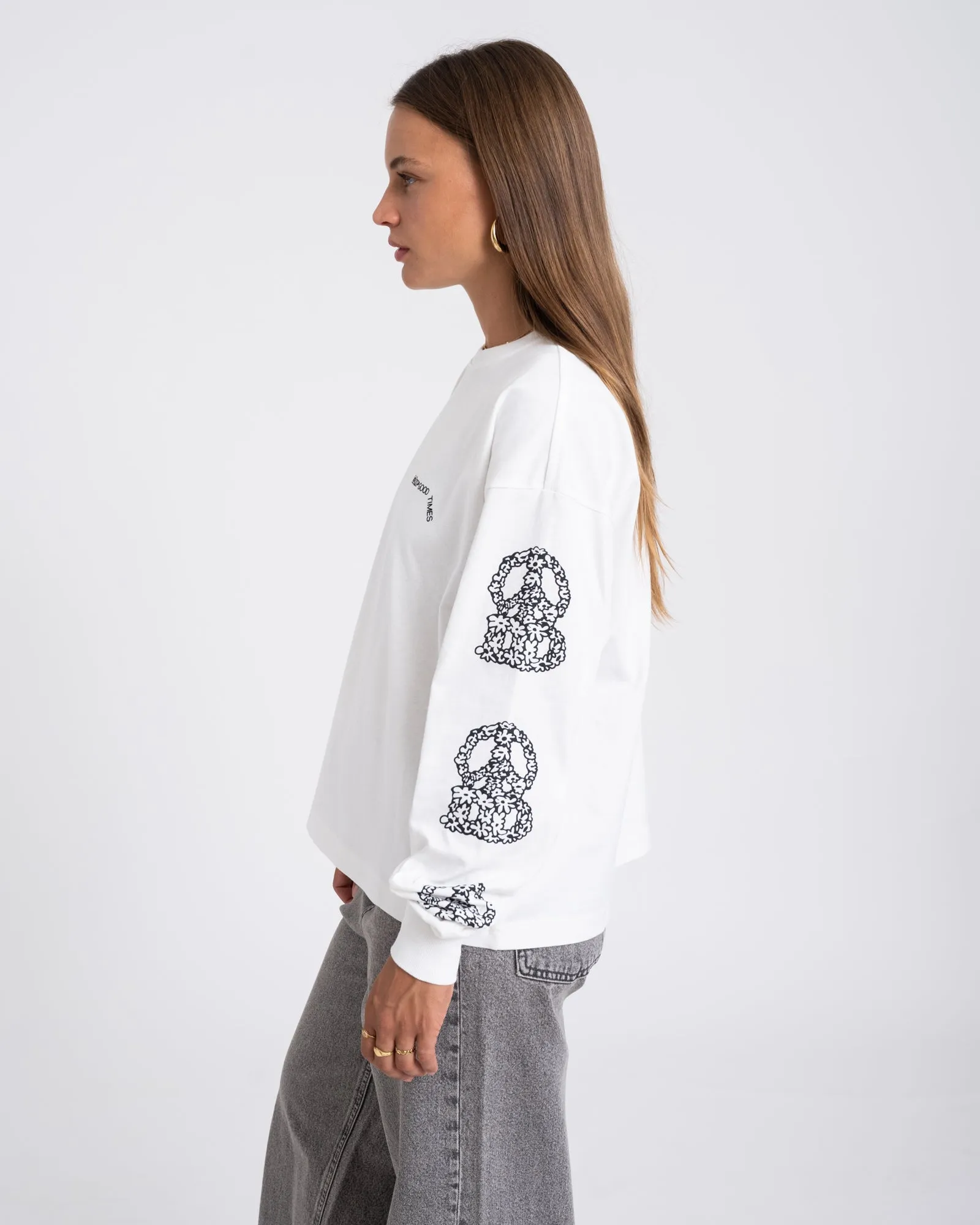 Dr. Denim Lily Longsleeve Off White Peaces