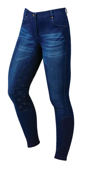Dublin Shona Full Silicone Seat Denim Breeches