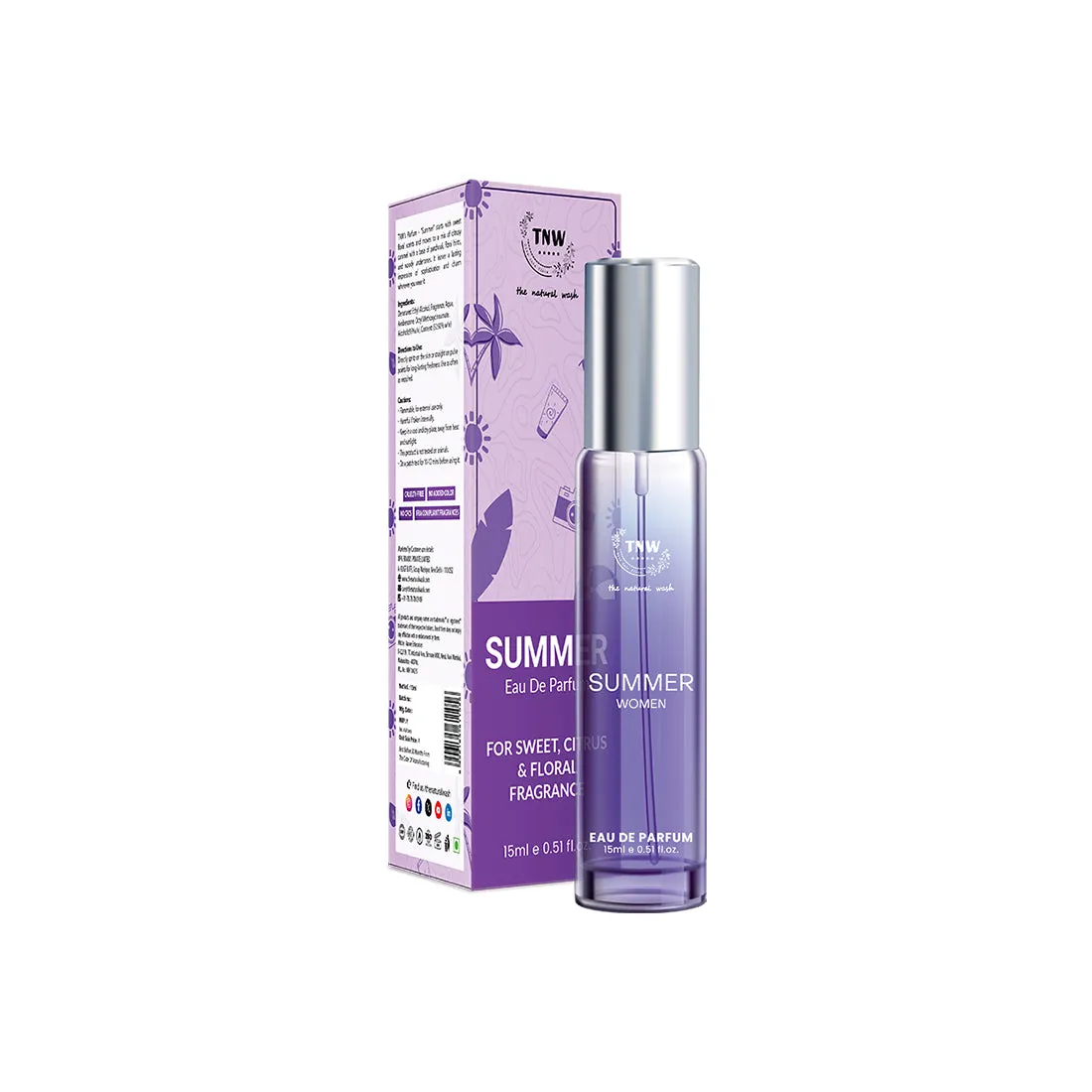Eau De Parfum for Zesty and Floral Fragrance @ 1