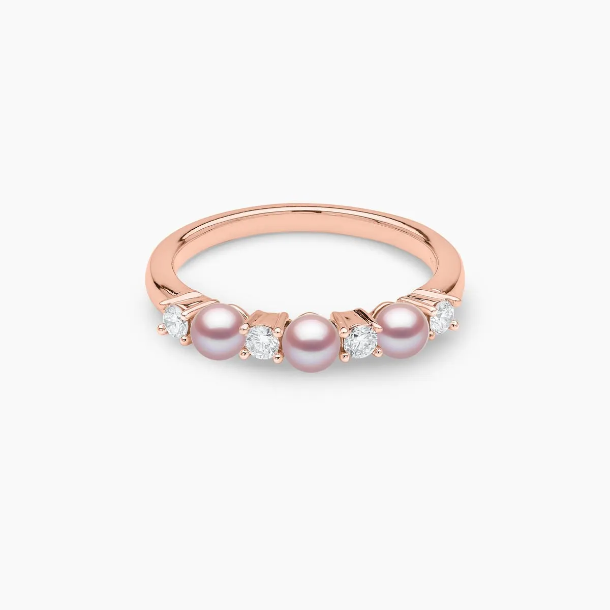 Eclipse 18K Gold Pearl and Diamond Signature Ring