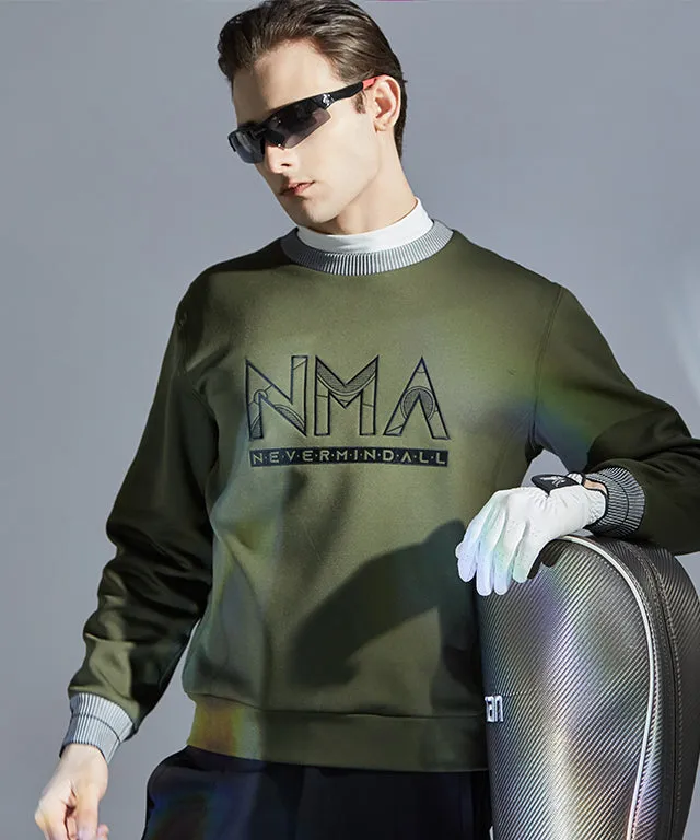 Emma Warm Raised Fleece Crew Neck - Khaki
