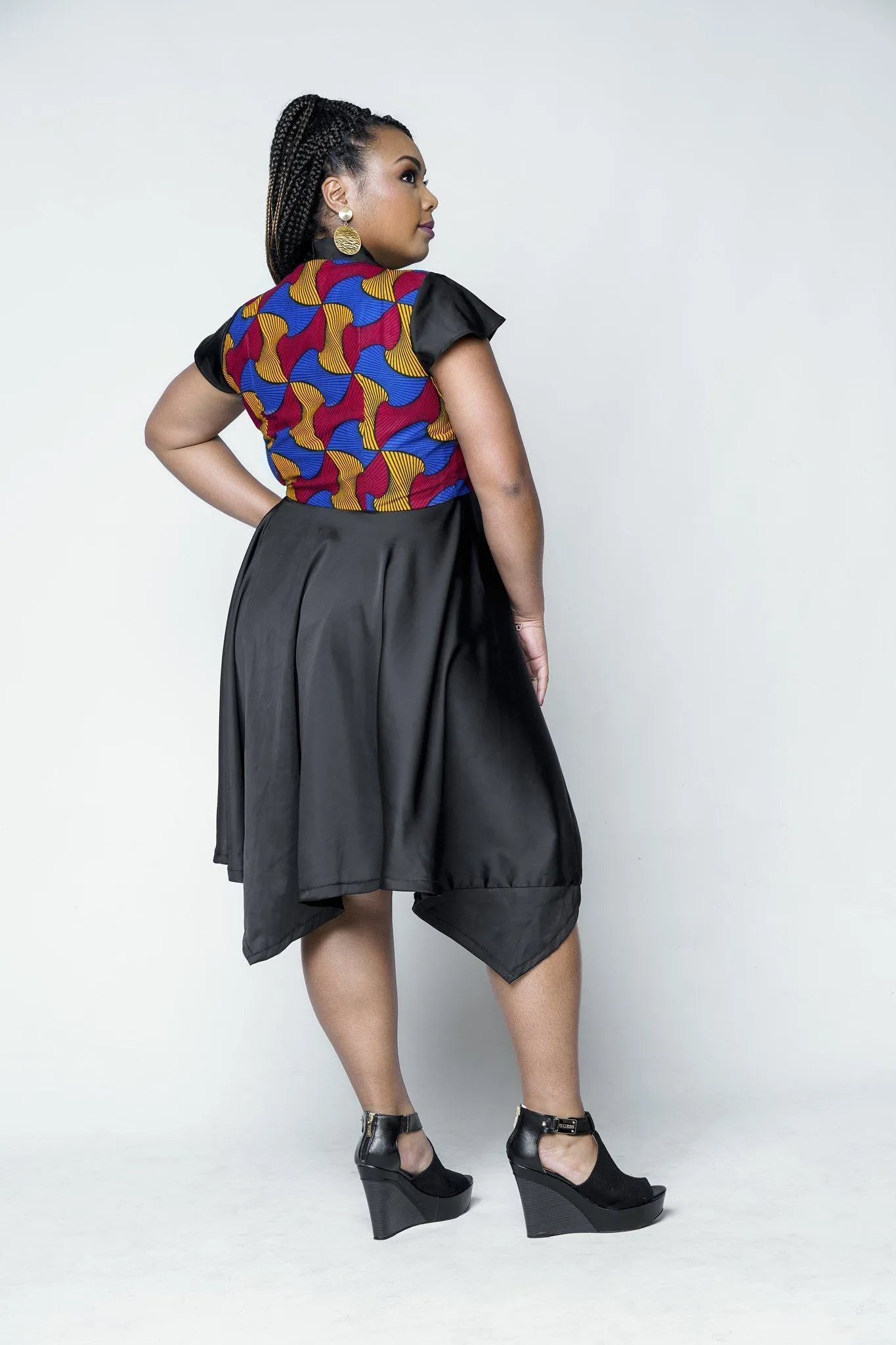 ERICA African Print Dress