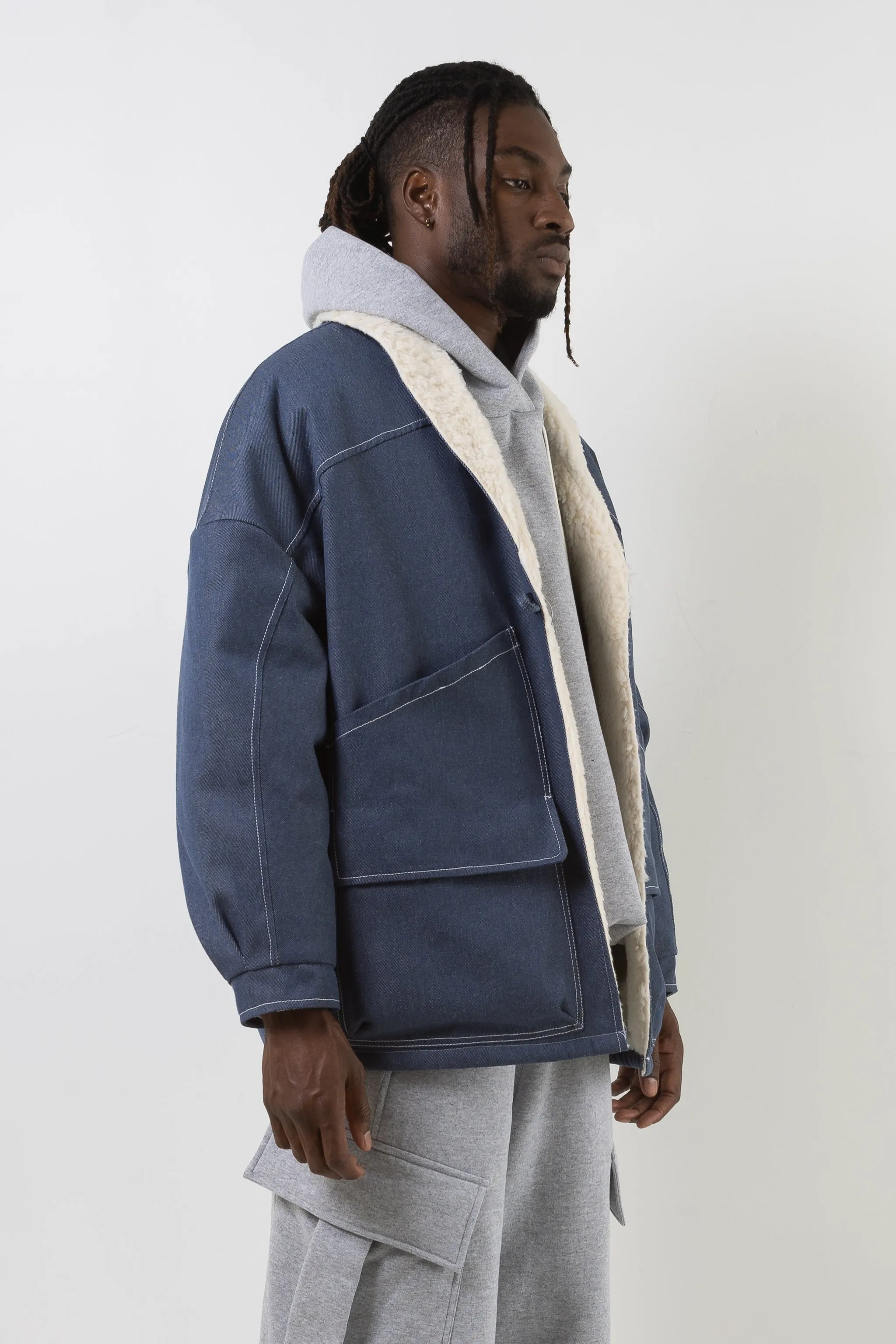 ERYX SHERPA LINED JACKET