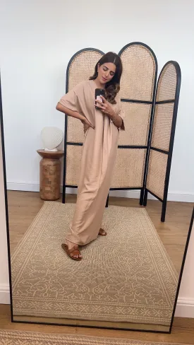 Esana dress camel