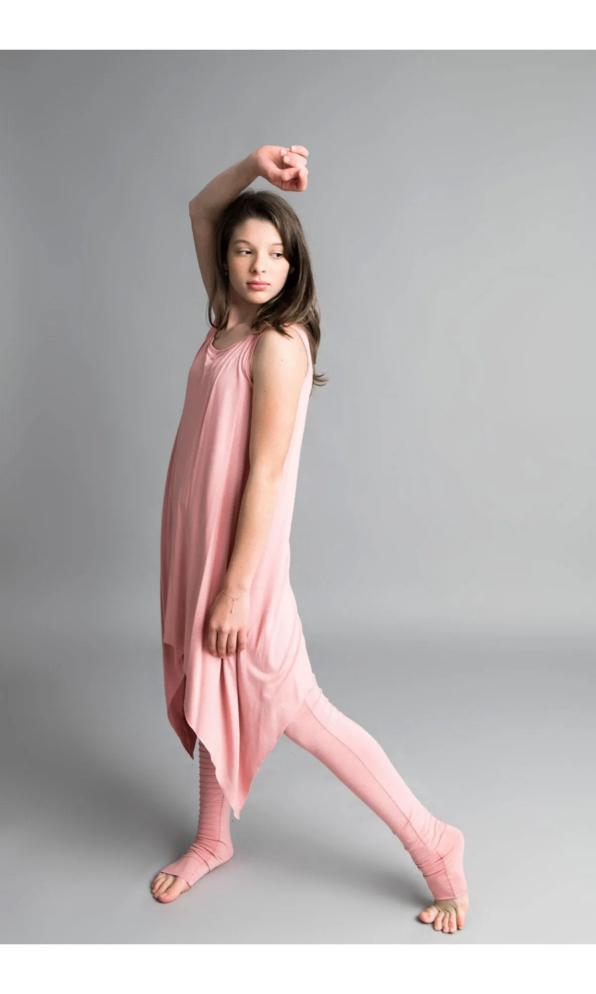 Extra Long Leggings with a Pattern