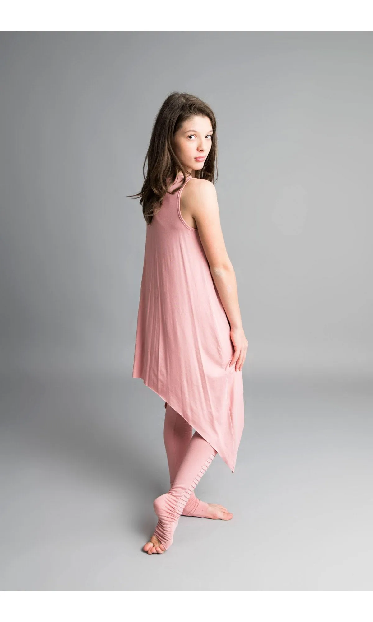 Extra Long Leggings with a Pattern