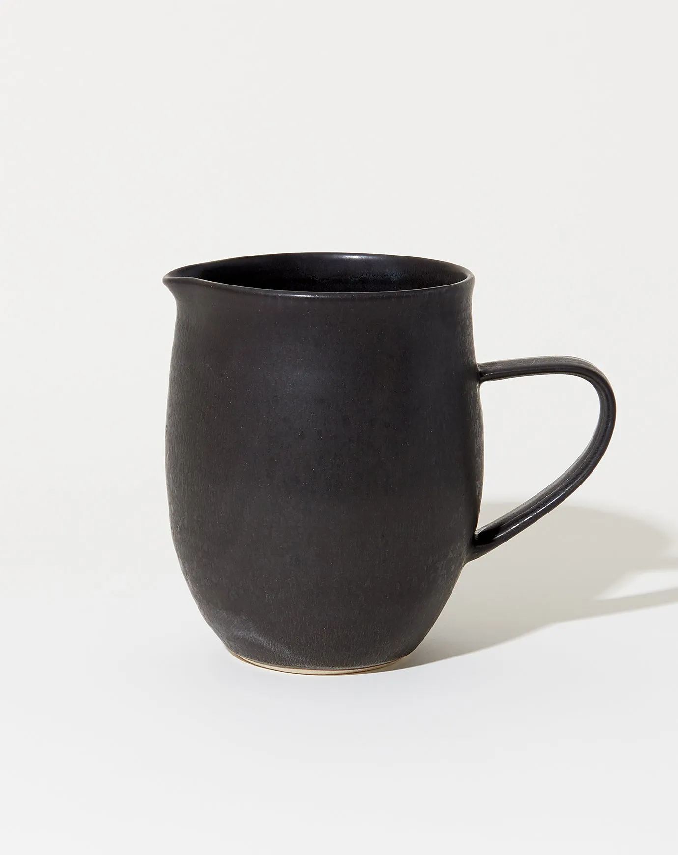 Farmhouse Pitcher in Satin Black