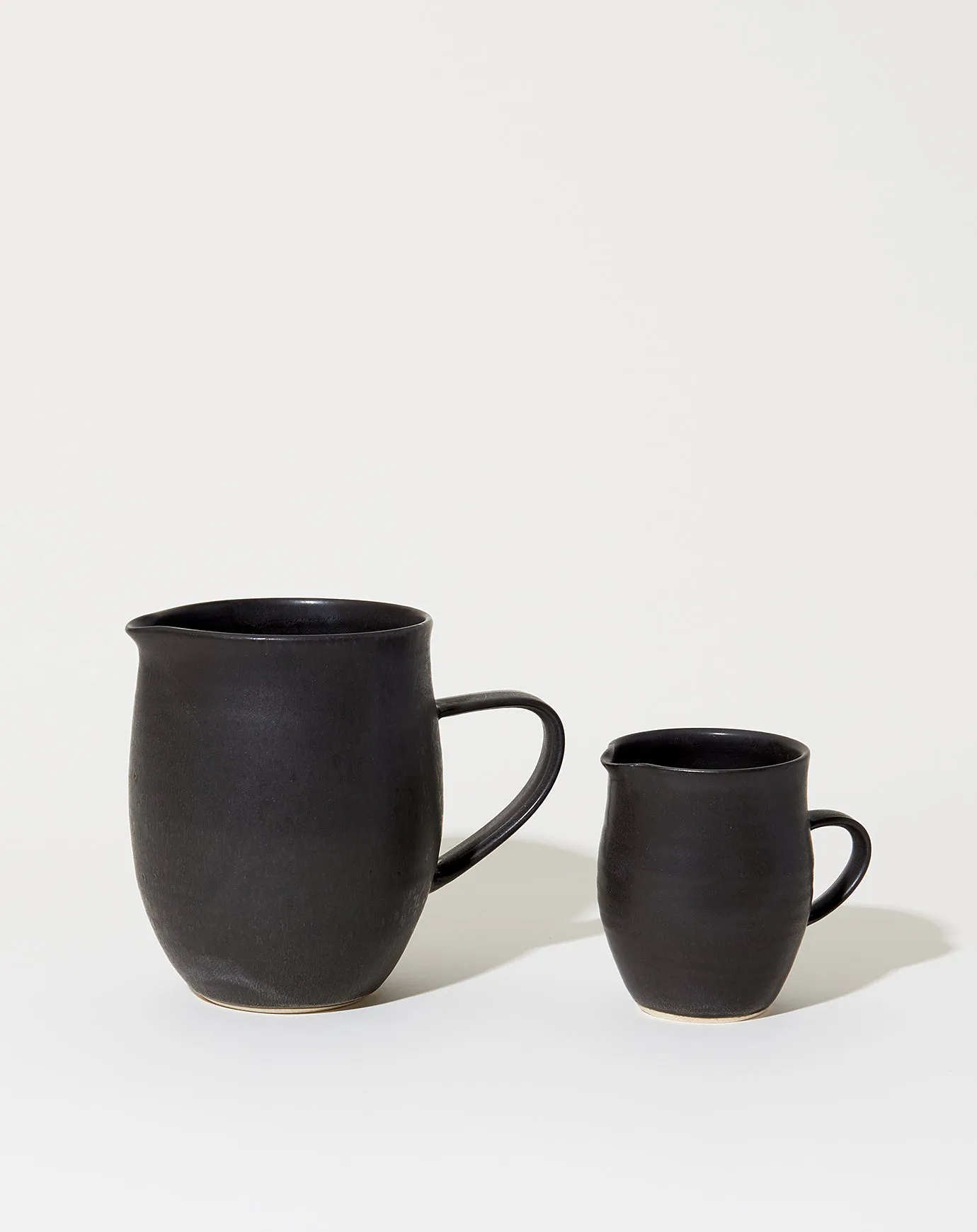 Farmhouse Pitcher in Satin Black