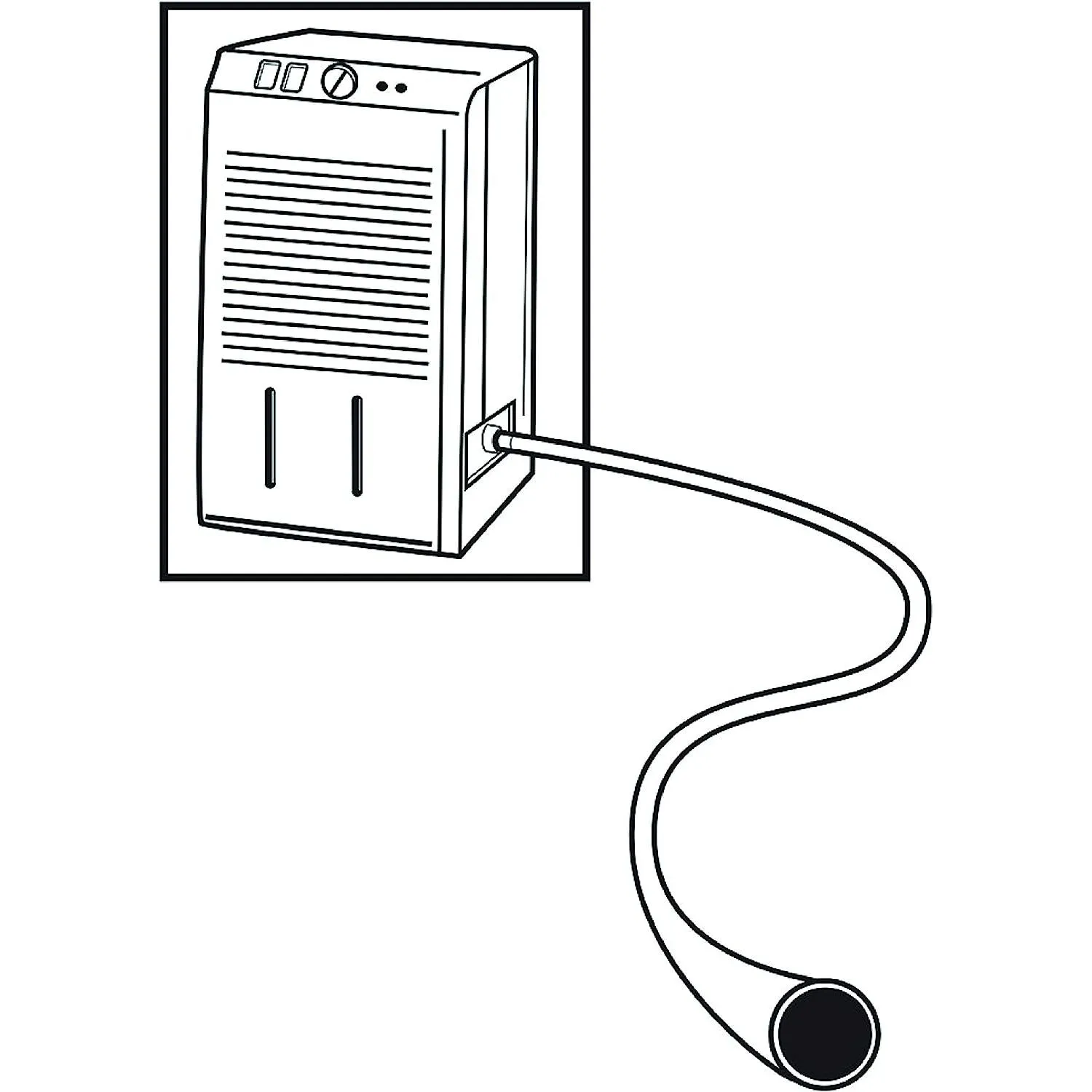 Free 5-Foot Dehumidifier Drain Hose with Rubber Washer ($19.99 Value)