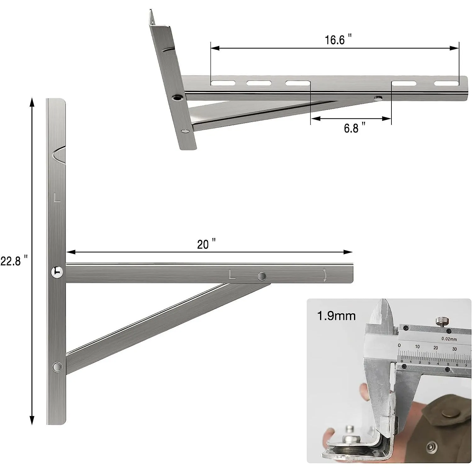 Free Condenser Wall Mounting Brackets ($119.99 Value)