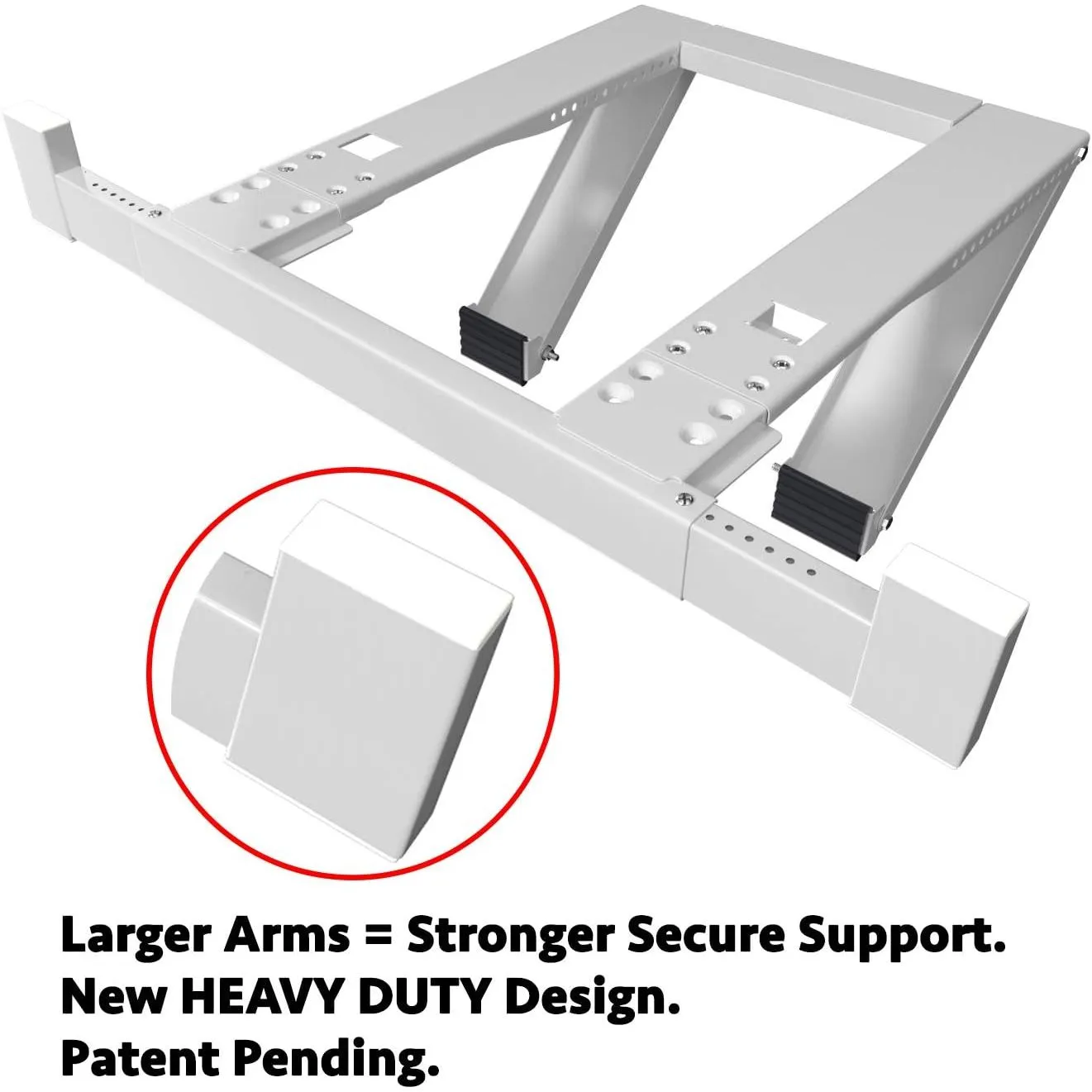 Free Heavy Duty Drill-less Window Air Conditioner Support Bracket ($70 Value)