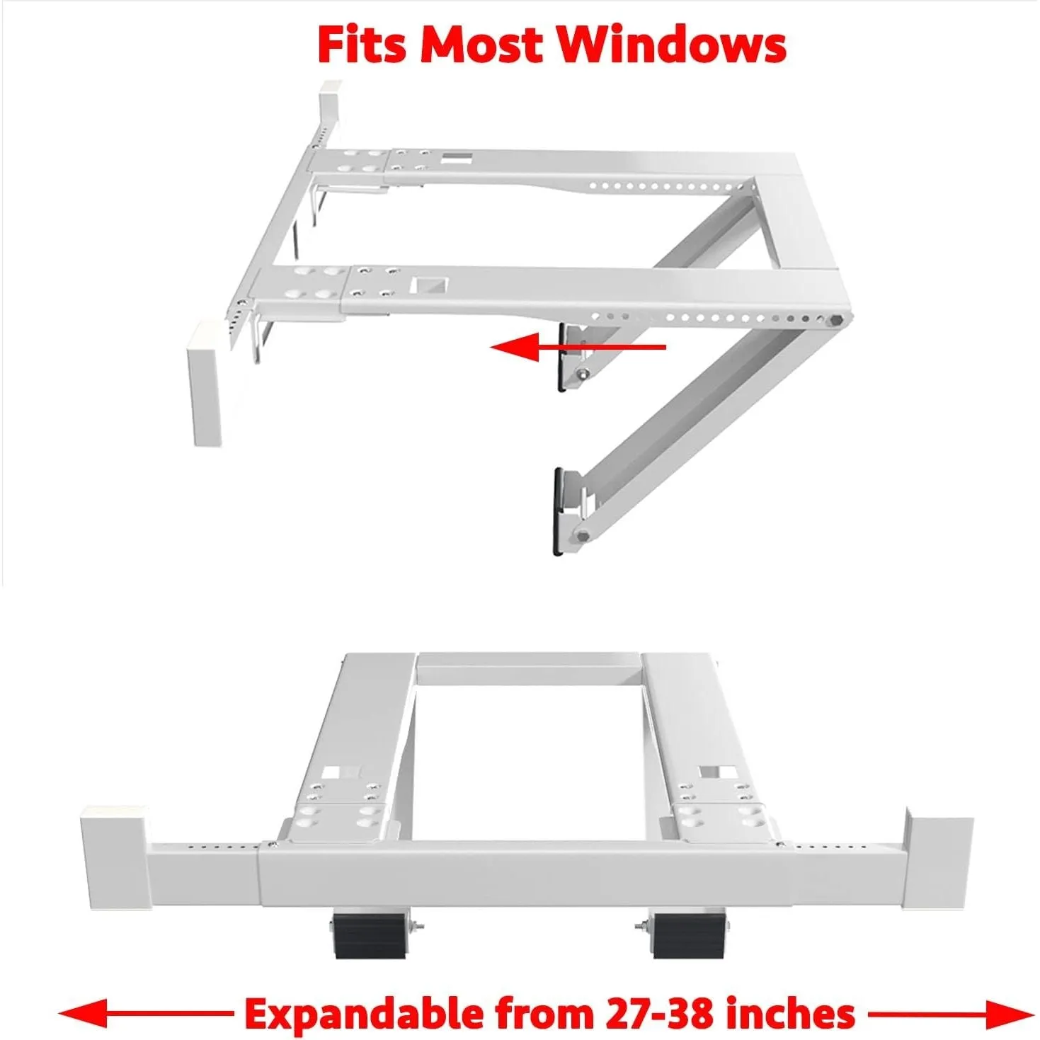 Free Heavy Duty Drill-less Window Air Conditioner Support Bracket ($70 Value)