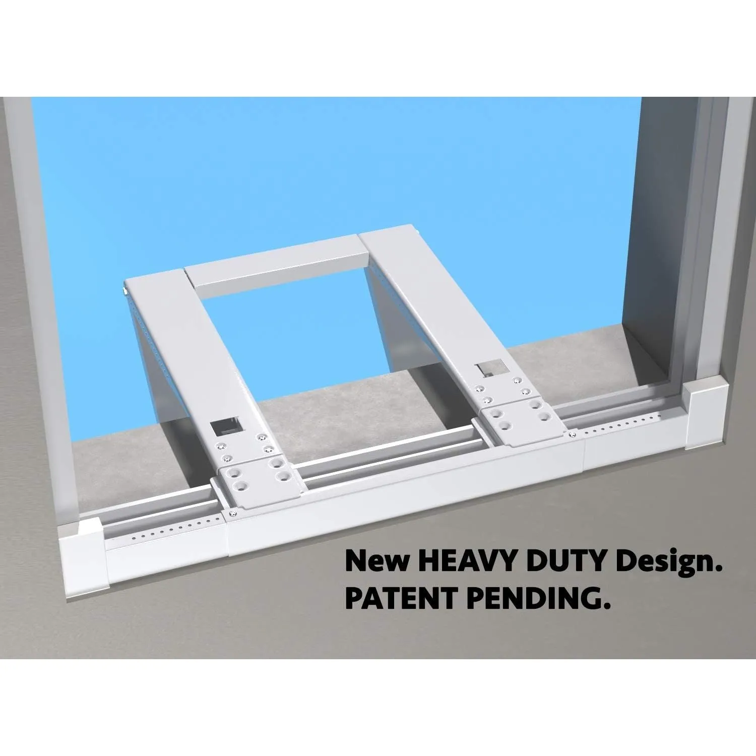 Free Heavy Duty Drill-less Window Air Conditioner Support Bracket ($70 Value)