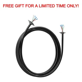 Free MRCOOL® 25 ft DIY PRO Cable - Armoured with Interlocked Aluminum PVC Jacket - Its Weather, Animal, and Garden Tool Proof ($149.99 Value)