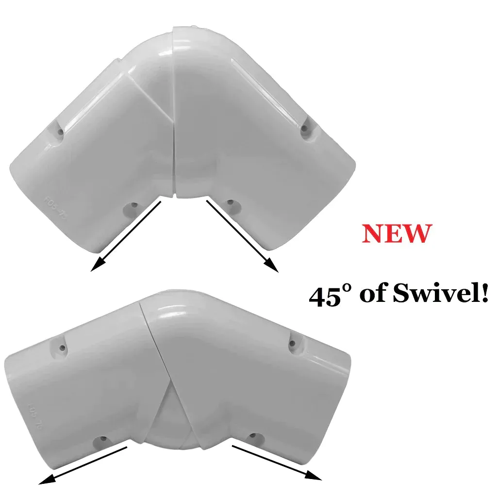 Free Pioneer® Decorative PVC Line Cover Kit for Mini Split Air Conditioners & Heat Pumps ($115.99 Value)