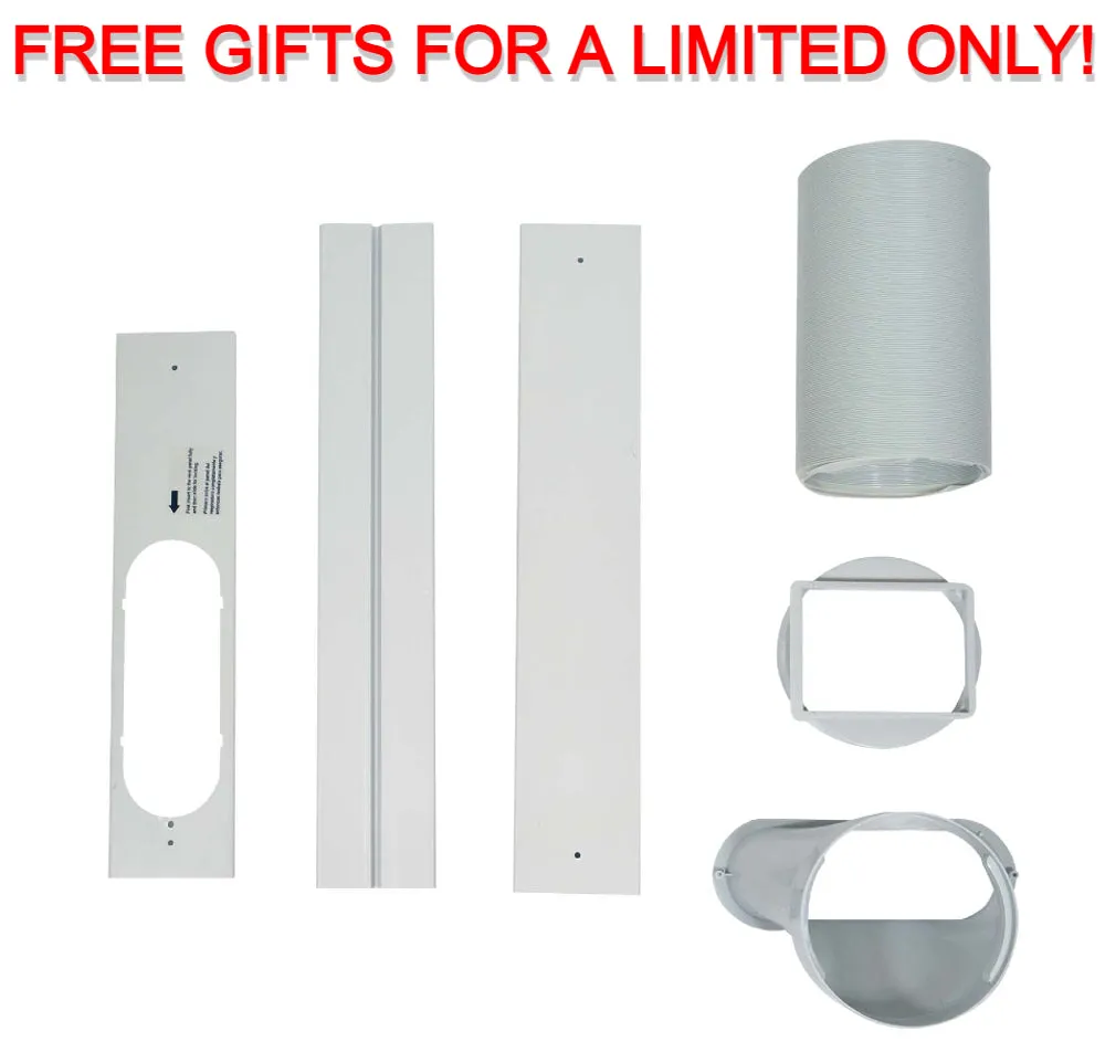 Free Soleus Air Window Vent Kit with Exhaust Hose ($49.99 Value)