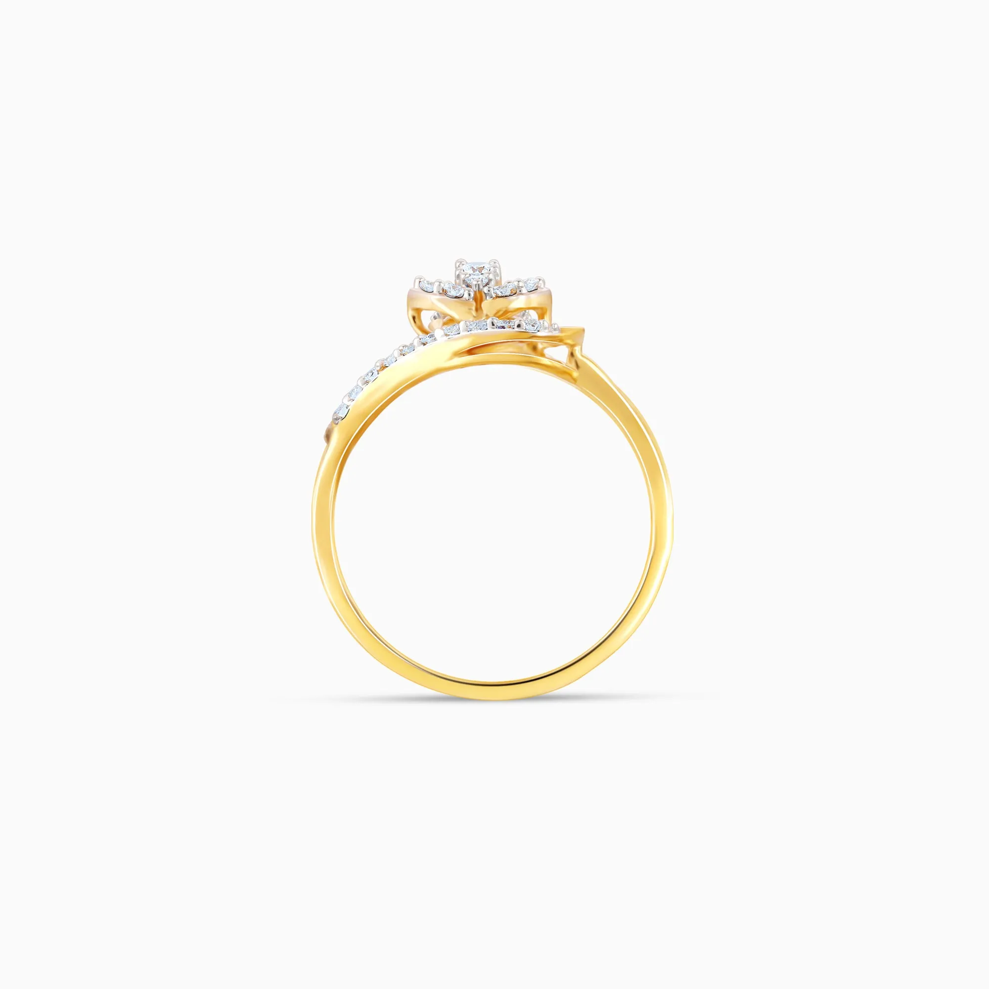 Gold Eternal Bloom Diamond Ring
