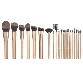 Gold Premium Aluminium Brush Set