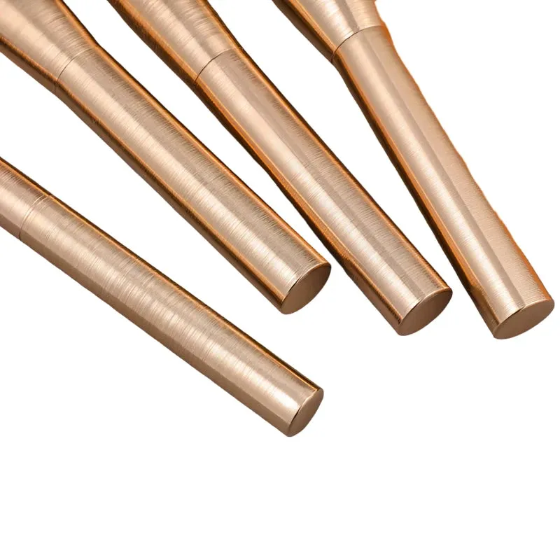 Gold Premium Aluminium Brush Set