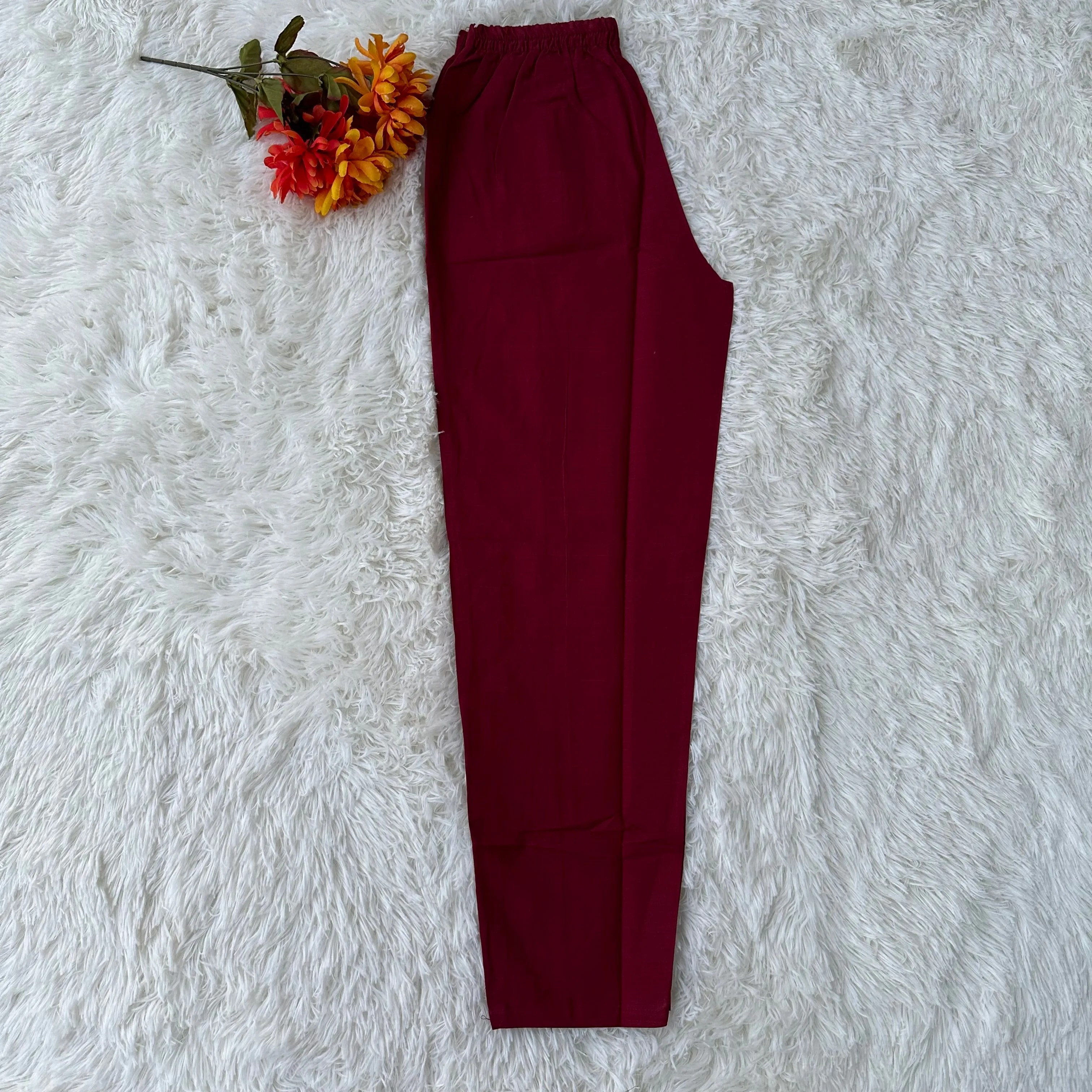 Golden Elegance: Beige & Maroon Handloom Kurta Set