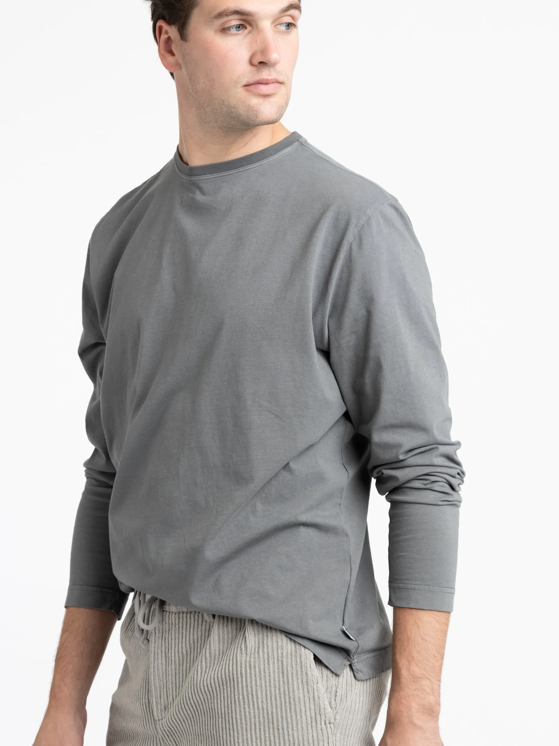 Grey Jersey Cotton Shirt