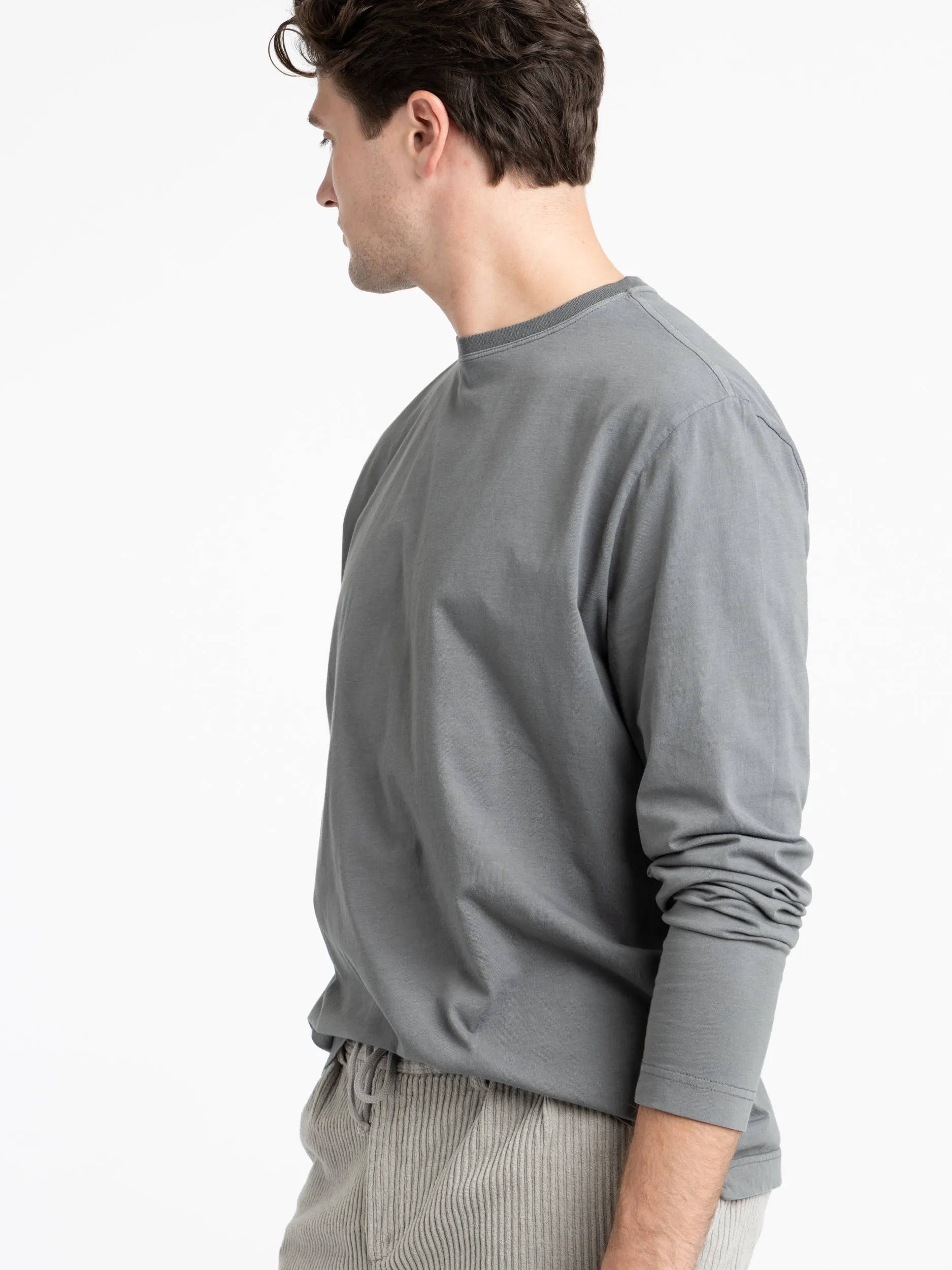Grey Jersey Cotton Shirt