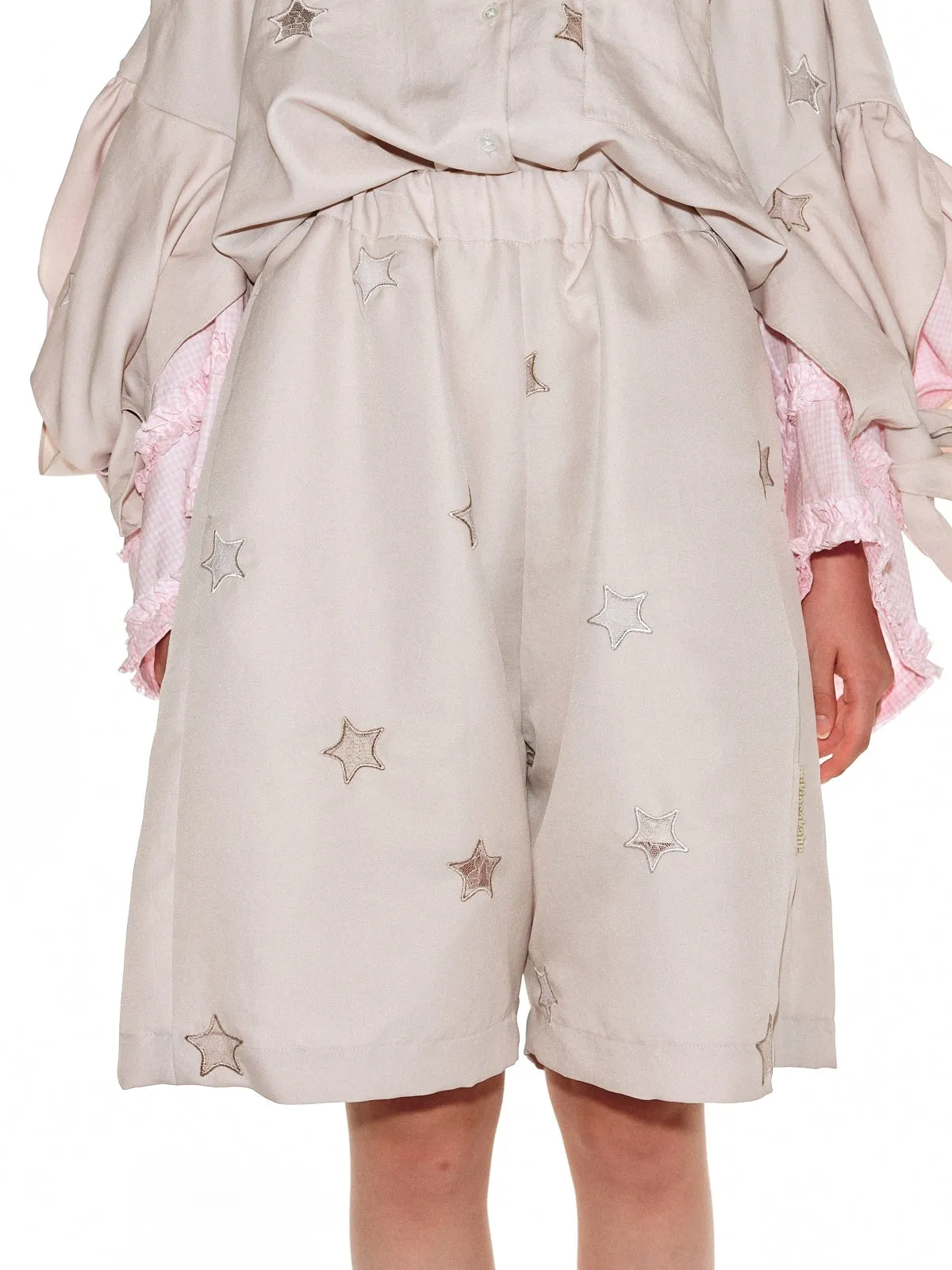 Half Pants Star / Beige