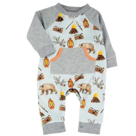 Henry Romper - Big Bear by Miki Miette FINAL SALE
