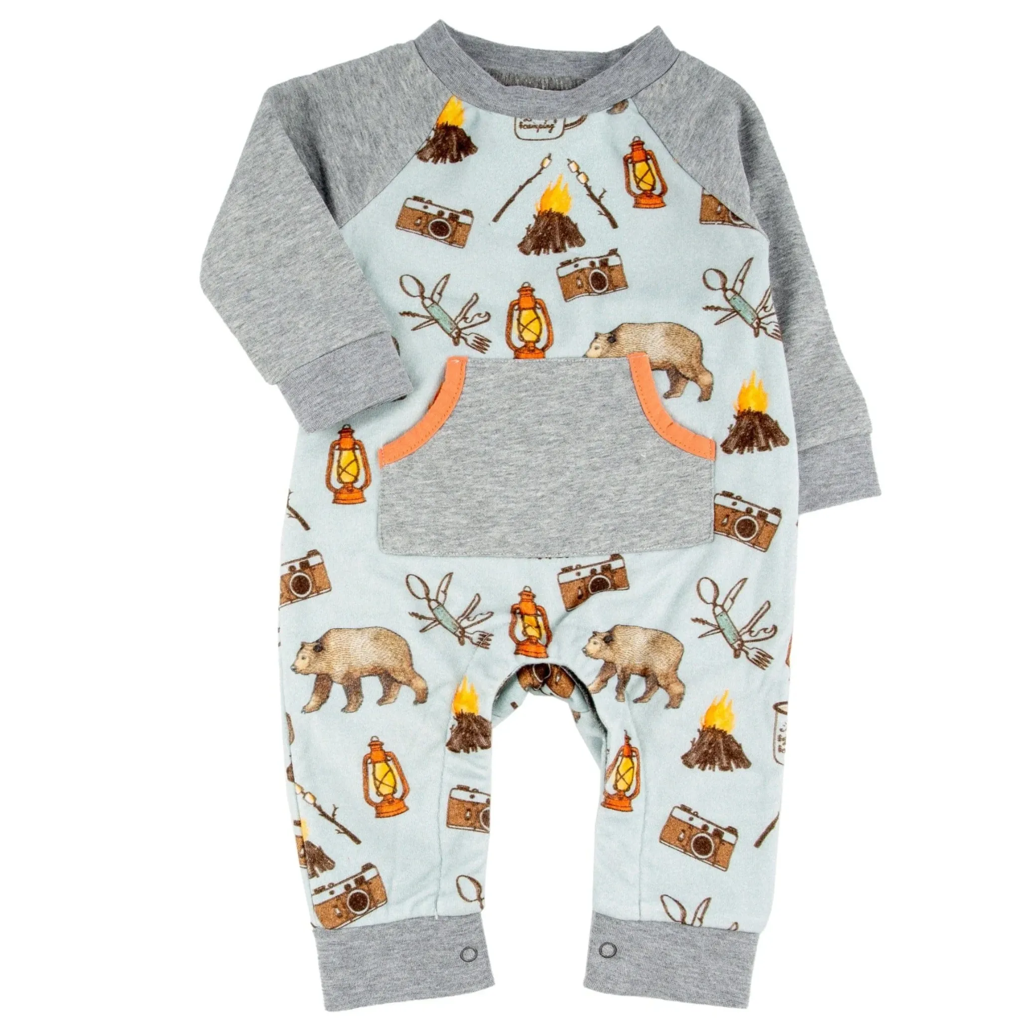 Henry Romper - Big Bear by Miki Miette FINAL SALE