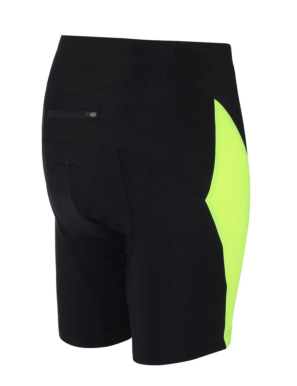 Herren Fahrradhose Kurz Pro T Schwarz-Neon Setprodukt